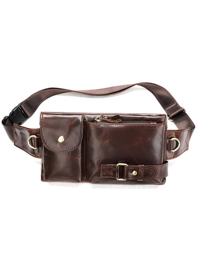Men's Genuine Leather Waist Bag