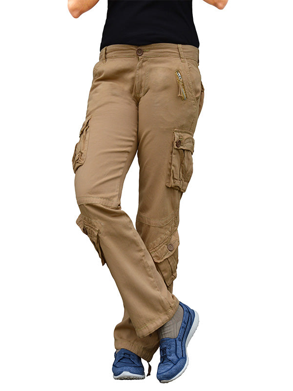 Military Baggy Trousers 8 Pockets Cargo Pants