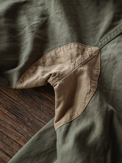 Reproduction du pantalon en sergé à chevrons M-47 de l'armée française 