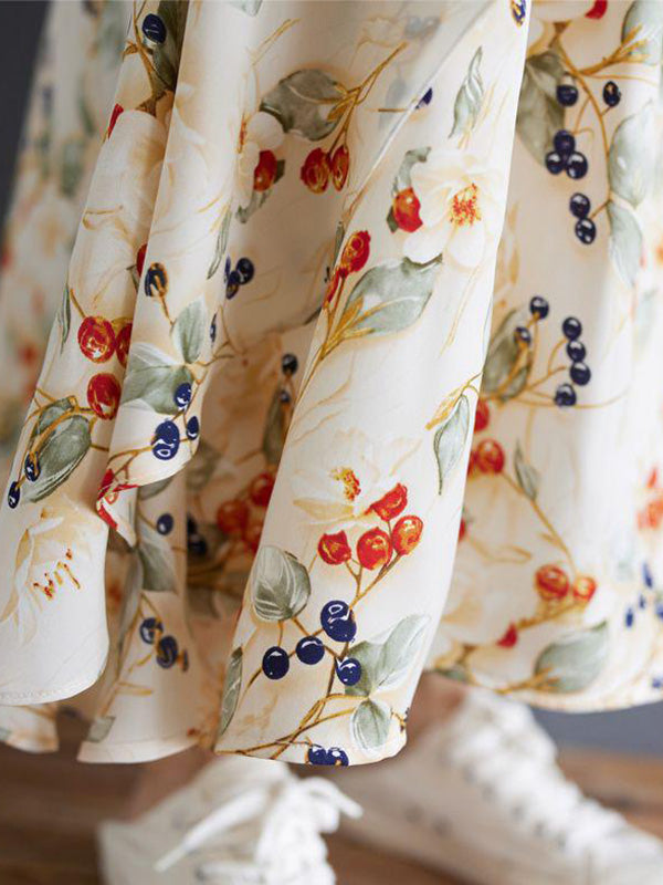 Robe longue ample en jean d'inspiration vintage