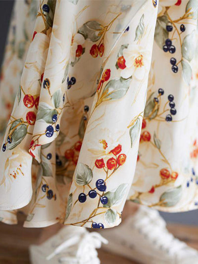 Robe longue ample en jean d'inspiration vintage