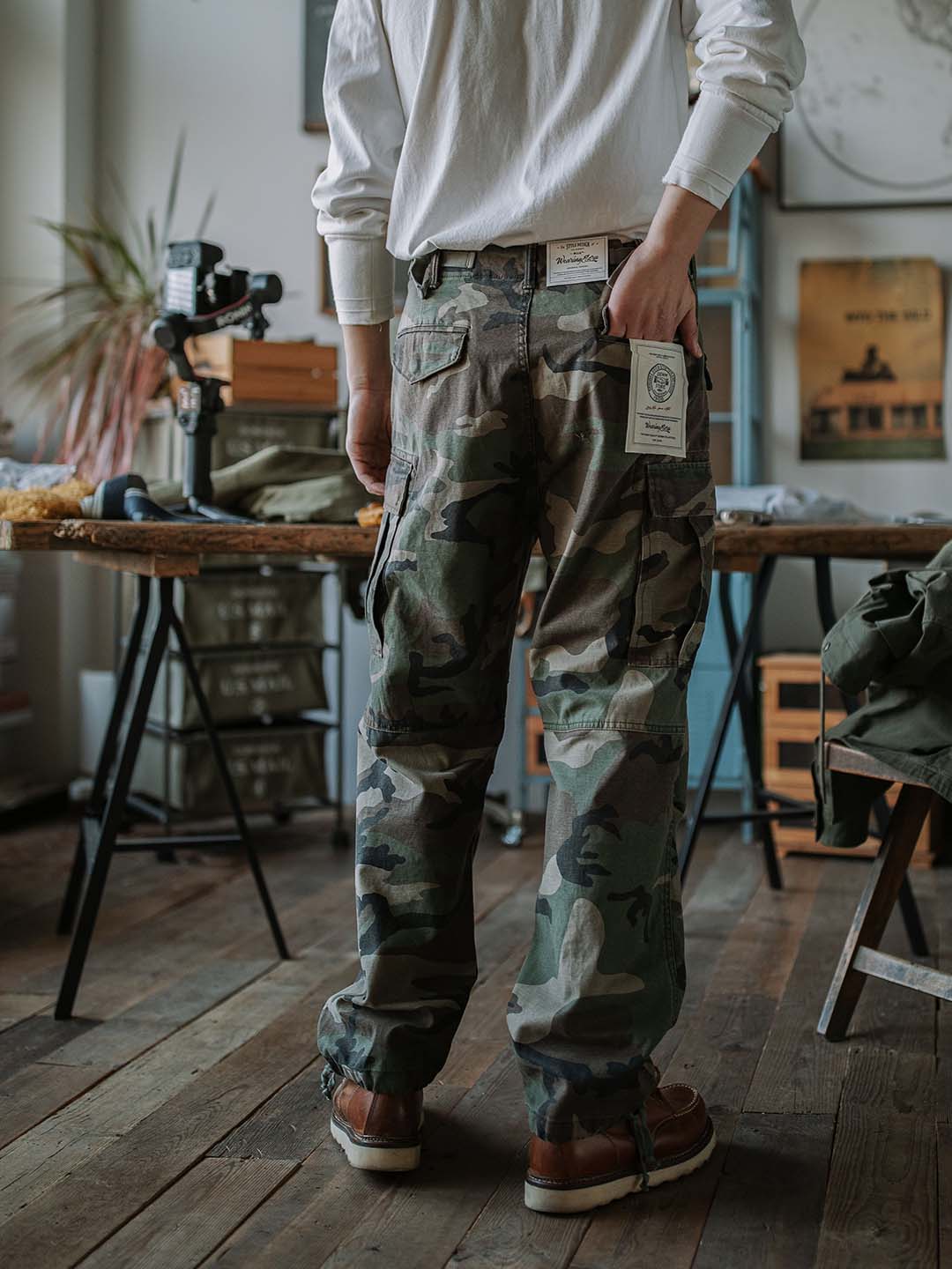 Improved US Army M-51 Paratrooper Pants