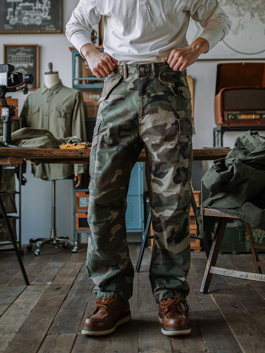 Improved US Army M-51 Paratrooper Pants