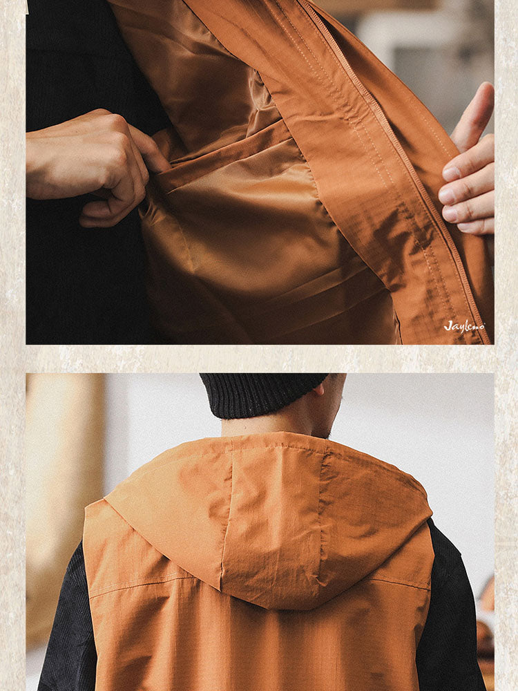 Men's Hooded Utility Vest