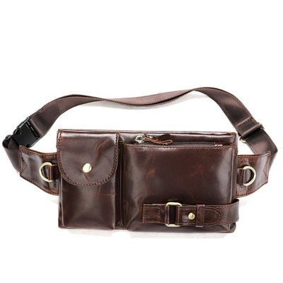 Men's Genuine Leather Waist Bag