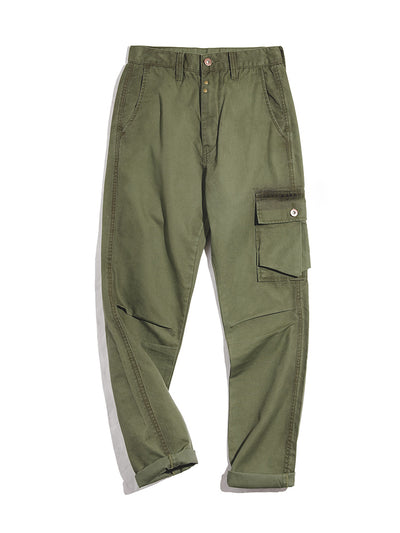 Men's Cargo Pants with Unique Asymmetrical Pockets