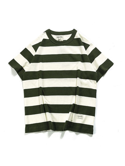 Men's Striped Crew Neck Tee