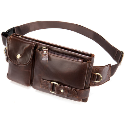 Men's Genuine Leather Waist Bag