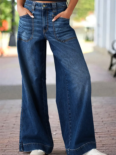 Jean taille haute ample d'inspiration vintage