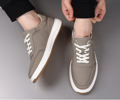 Men's Casual Leather Sneakers