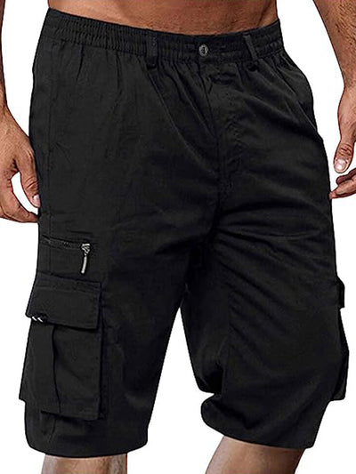 Men's Casual Multi-Pocket Cargo Shorts