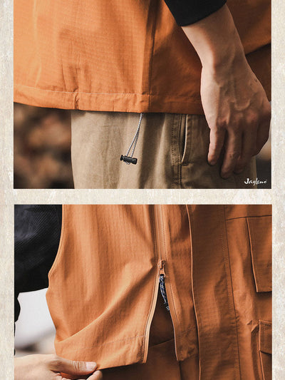 Men's Hooded Utility Vest