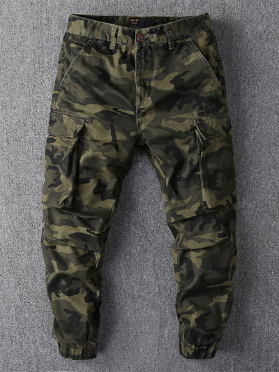 Men's Camouflage Cargo Jogger Pants