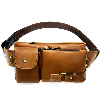 Men's Genuine Leather Waist Bag