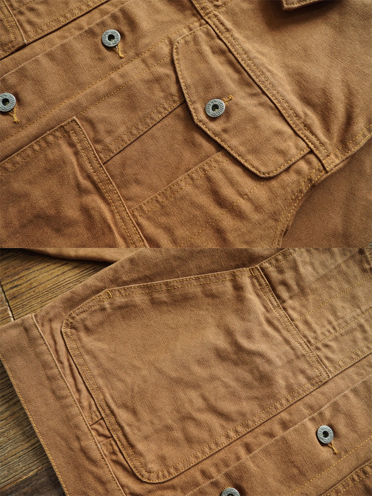 Canvas Short Lined Work Jacket