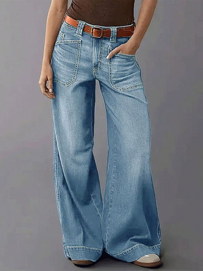Jean taille haute ample d'inspiration vintage