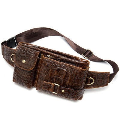 Men's Genuine Leather Waist Bag