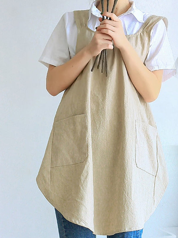 Women's Cross Back Cotton Apron