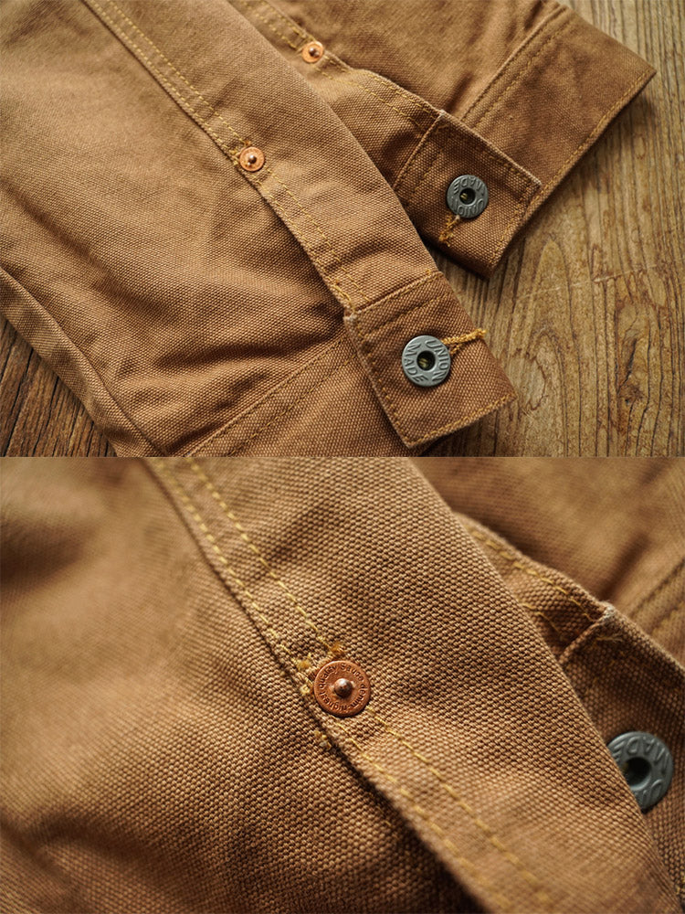 Canvas Short Lined Work Jacket