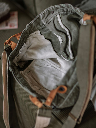 15oz Heavyweight Canvas Trousers with Suspenders