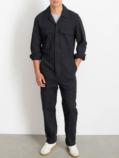 Men's Slim Fit Zip Jumpsuit