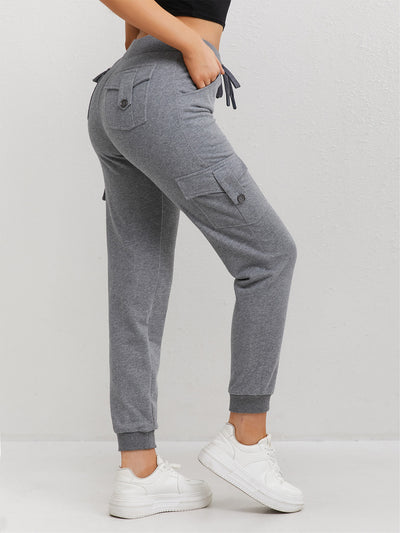 Fleece Cargo Jogger Pants