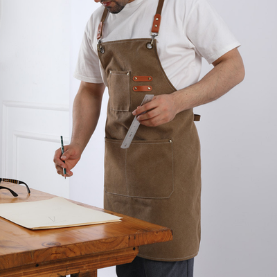 Durable Canvas Stain Resistant Apron Workwear
