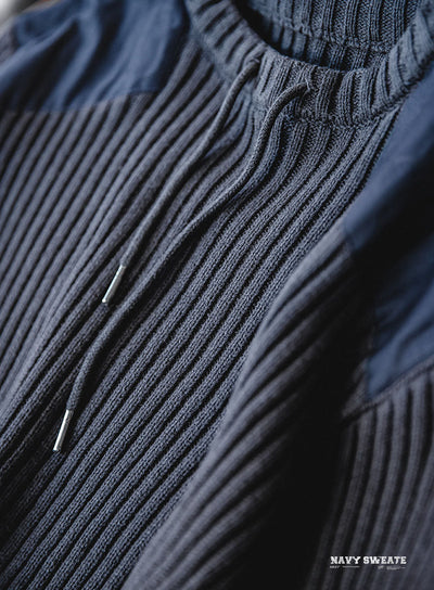 Men’s Slim Fit Ribbed Crewneck Sweater