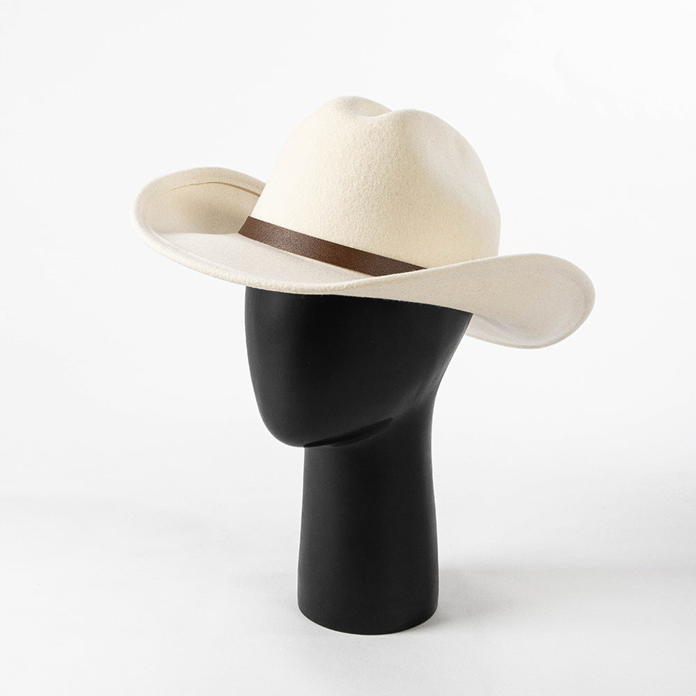 Classic Western Women's Cowboy Hat in Ivory