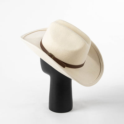 Classic Western Women's Cowboy Hat in Ivory