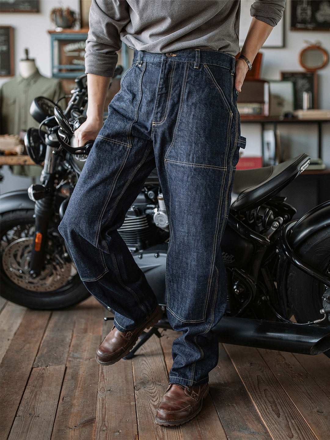 Selvedge Carpenter Jeans