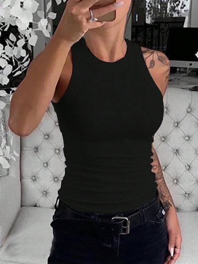 Slim Fit Ribbed Tank Top