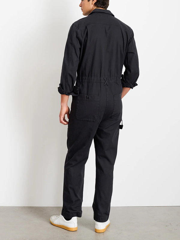 Men's Slim Fit Zip Jumpsuit