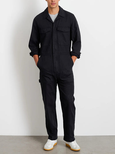 Men's Slim Fit Zip Jumpsuit