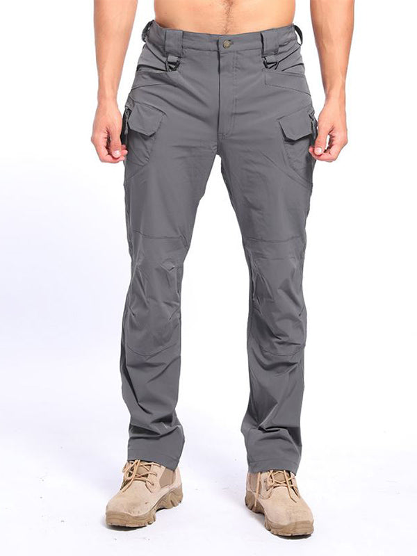 Men's Outdoor Waterproof Sports Pants Stretch Quick Dry Cargo Pants