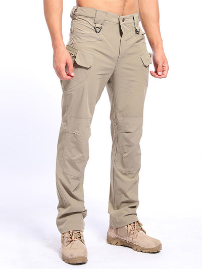 Men's Outdoor Waterproof Sports Pants Stretch Quick Dry Cargo Pants